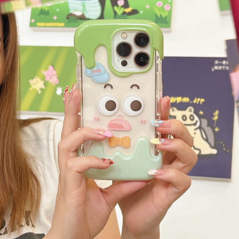 Ốp Điện Thoại TPU Hình Que Kem 3D Dễ Thương Cho IPhone 14 Pro Max IPhone 11 12 13 Pro Max shin case
