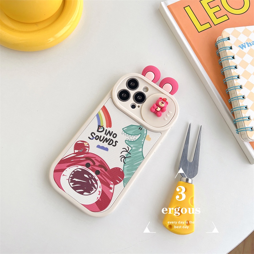 Ốp Điện Thoại TPU Mềm Hình Gấu Pooh 3D Dễ Thương Cho IPhone 14 13 12 11 Pro Max