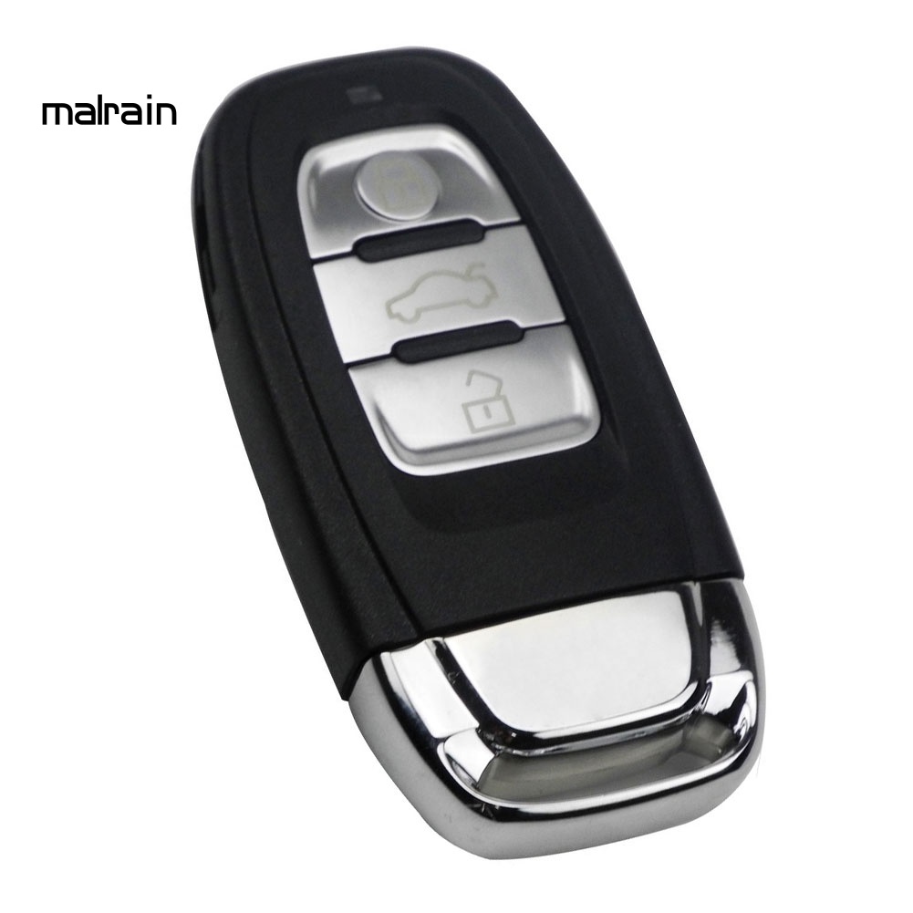 Vỏ Chìa Khóa Điều Khiển Từ Xa 3 Nút Cho Au-di A4L A6L A5 Q5 RS5 Q5 Quattro