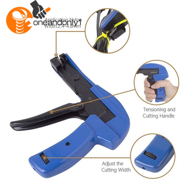 Súng Cắt Dây Cáp Tự Động Chuyên Nghiệp Rộng 2.2 Đến 4.8mm Có Thể Điều Chỉnh