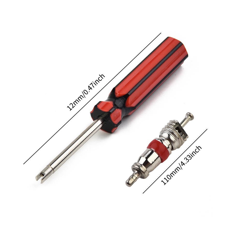 Bộ 20 Lõi Van Bánh Xe Kèm Dụng Cụ Tháo Gỡ