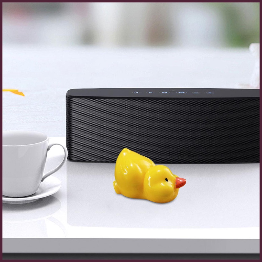 Set 10 Chú Vịt Vàng Mini Dễ Thương Dùng Trang Trí Bể Cá / Tiểu Cảnh