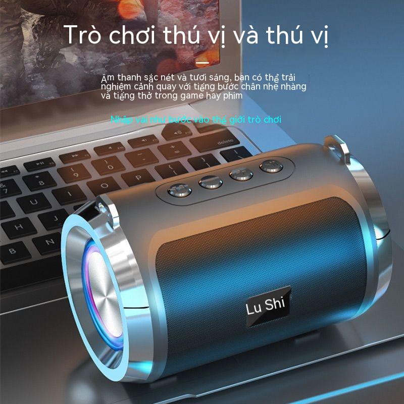 Loa siêu trầm, loa Bluetooth, âm lượng lớn, máy tính, thẻ gia đình ngoài trời, loa mini không dây, ký túc xá