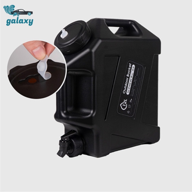 Galaxy Xô Đựng Nước Dung Tích Lớn 12l Có Vòi Tiện Dụng Mang Theo Du Lịch Cắm Trại