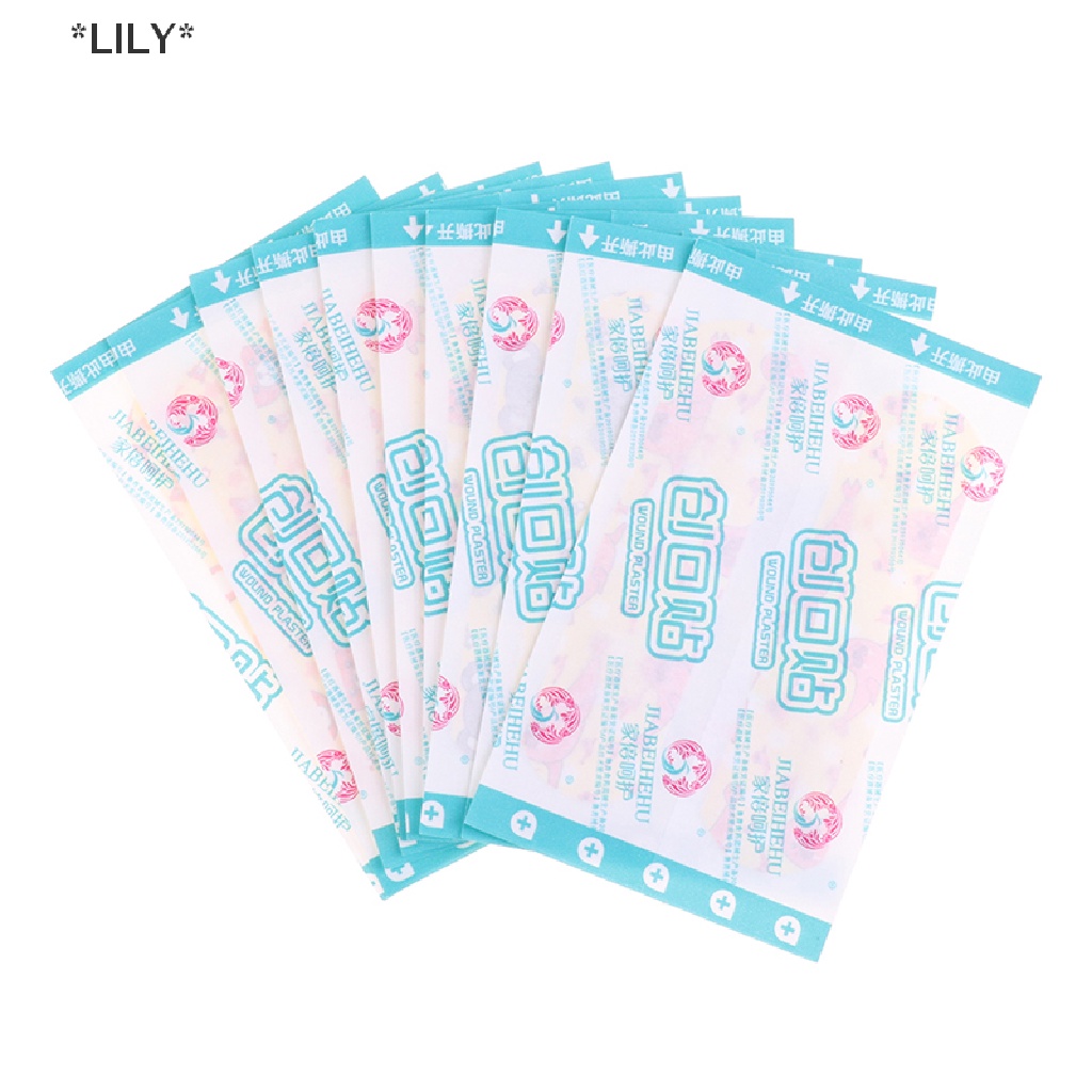 LILY 120 cái băng keo cầm máu hỗ trợ băng hoạt hình thoáng khí chống thấm nước uuu