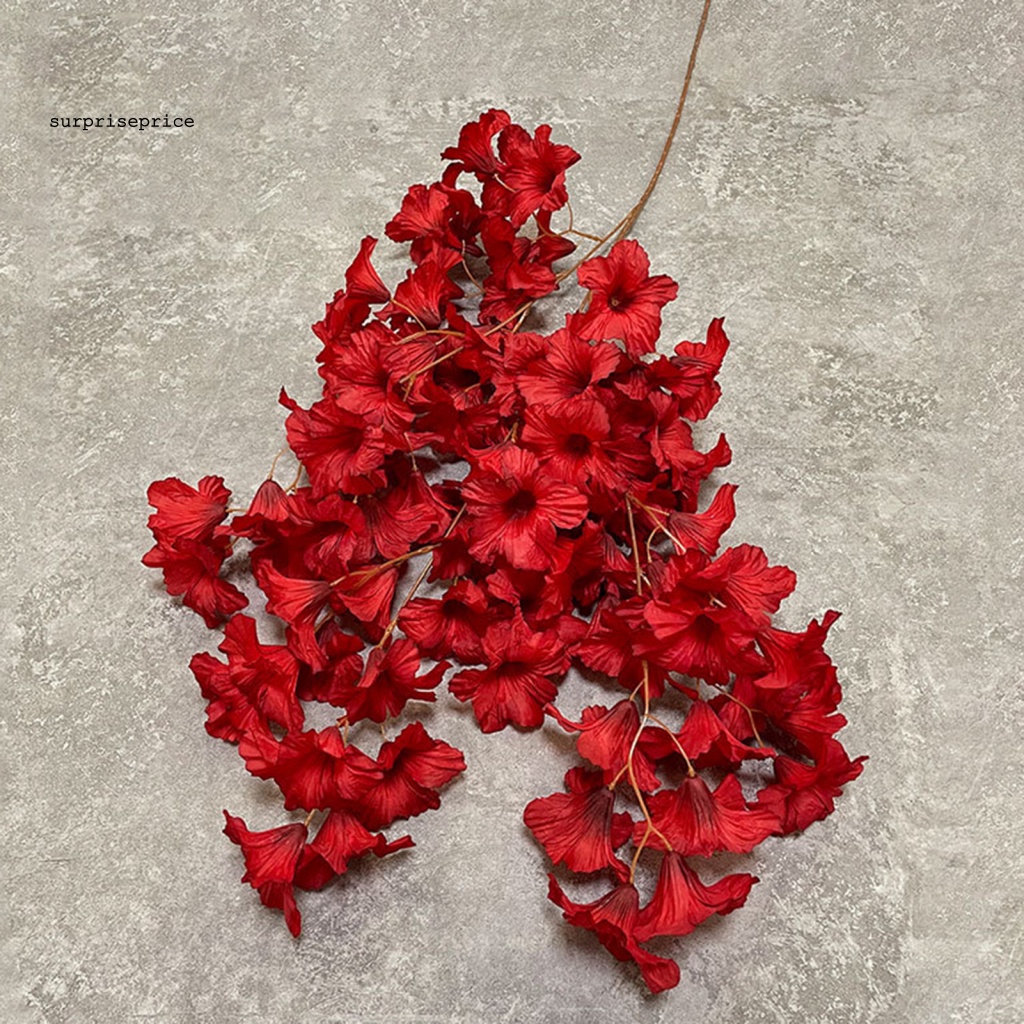 Chậu Cây Nhân Tạo Ba Cánh Trọng Lượng Nhẹ Không Bị Đứt Dùng Trang Trí Nhà Cửa / SPA