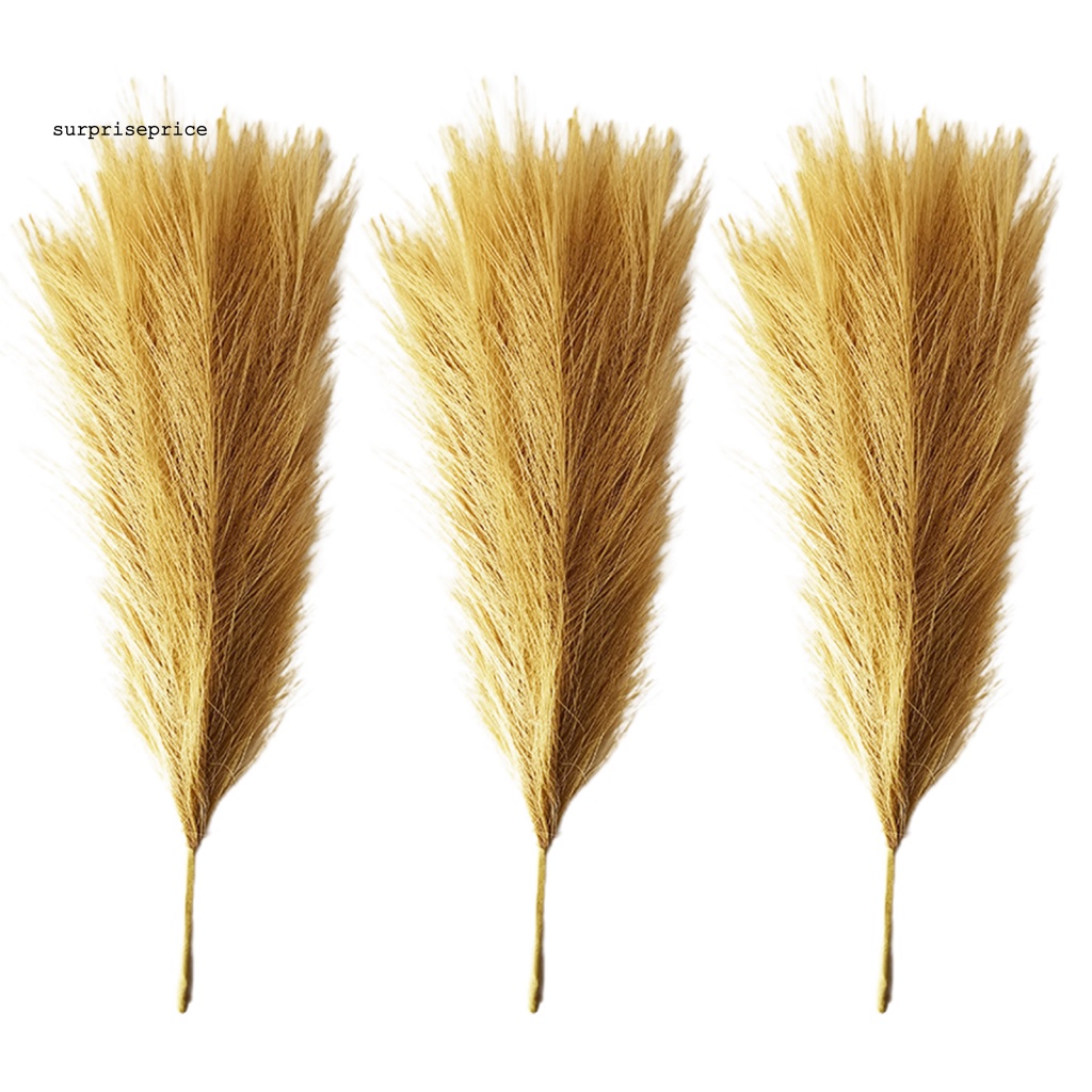 Set 3 Nhánh Cây Nhân Tạo 5 Nhánh Nhiều Màu Sắc Trang Trí Phòng Khách / SPA