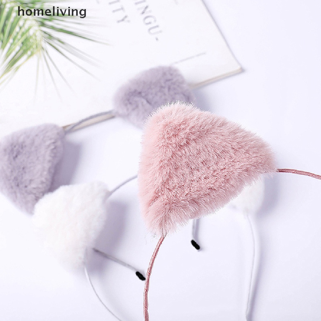 Băng Đô Tai Mèo Nhồi Bông Dễ Thương Dành Cho Nữ