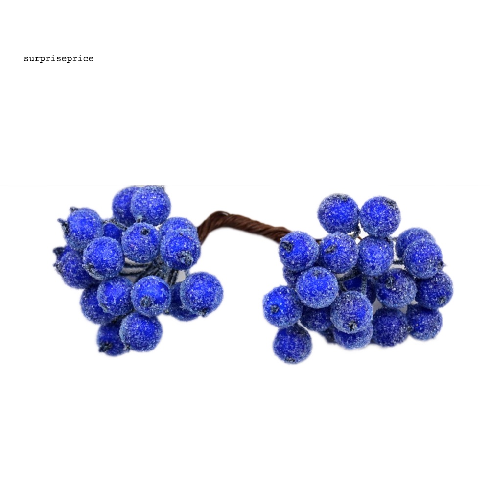 Set 20 Quả Mọng Nhân Tạo Bằng Xốp Dùng Trang Trí Tiệc Cưới / Giáng Sinh DIY