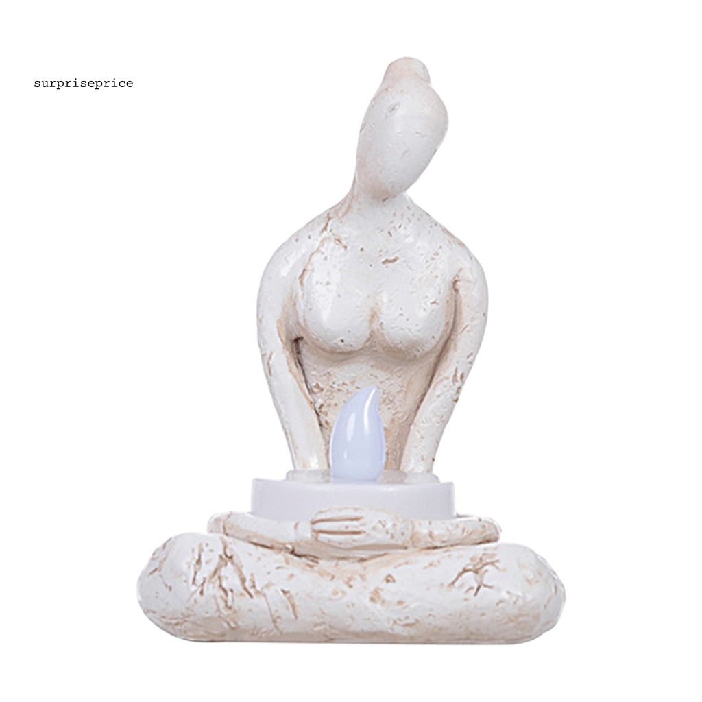 Giá Đỡ Nến Hình Thiên Thần Cầu Nguyện Bằng Nhựa Resin Làm Quà Tặng Trang Trí Nhà Cửa