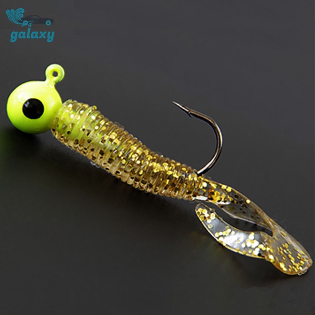 Galaxy Mồi Câu Cá Giả Hình Giun Mềm 10 Màu 3.5g / 6cm