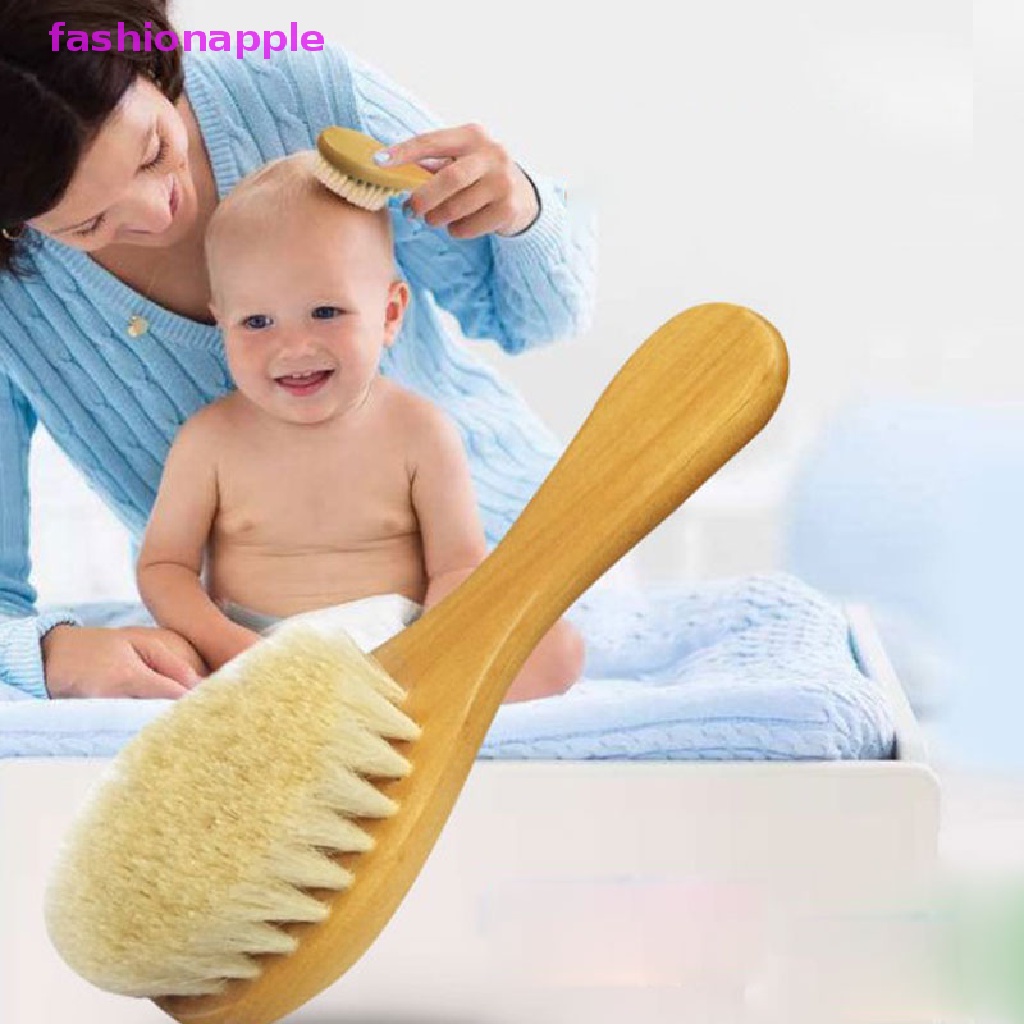 Bàn Chải Lông Mềm Chăm Sóc Em Bé Sơ Sinh