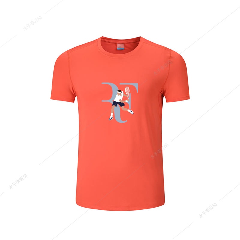 Áo Thun cotton Tay Ngắn In Chữ Federer tennis Thời Trang Mùa Hè Cho Nam