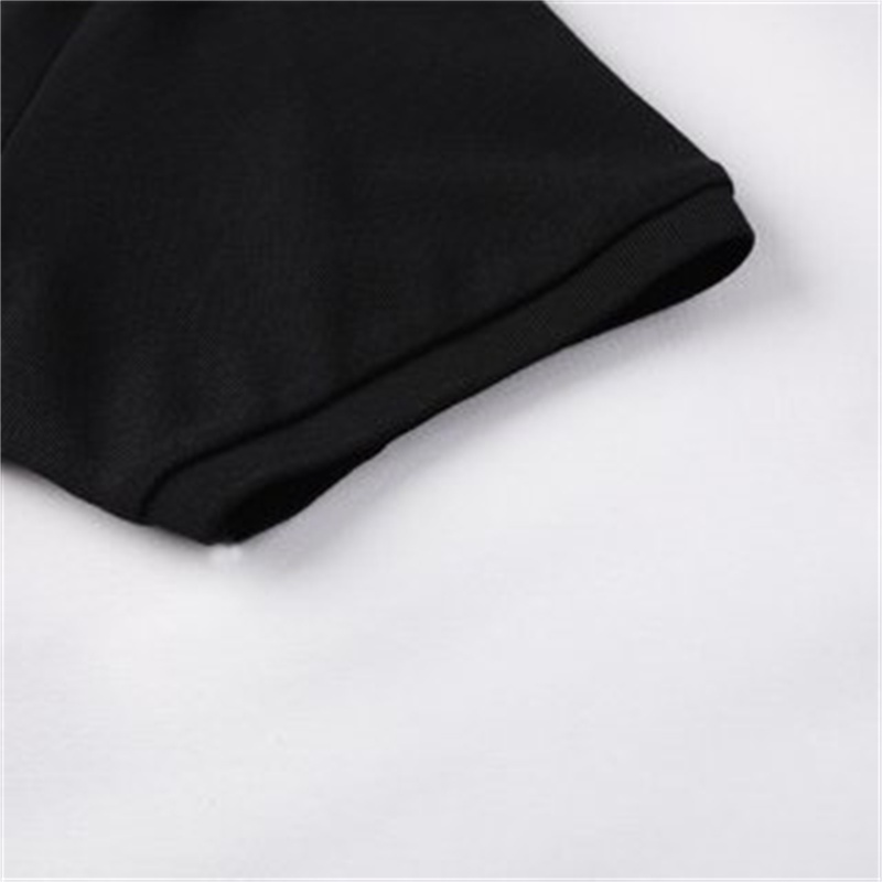 Pr88ad &amp; - Áo Thun Tay Ngắn Cổ Điển Bằng Silicon Có Khóa Kéo Thời Trang Mới Nhất UnisexBSDGSDFBHDGS