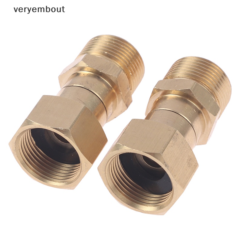 Đầu Nối Ống Nước Áp Suất Cao Bằng Đồng Thau M22