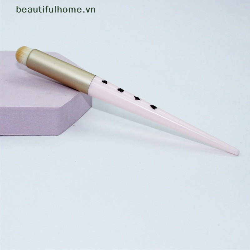 Cọ Trang Điểm Môi / Che Khuyết Điểm / Cọ Môi Đầu Tròn Mini Chất Liệu Lì Không Nhòe