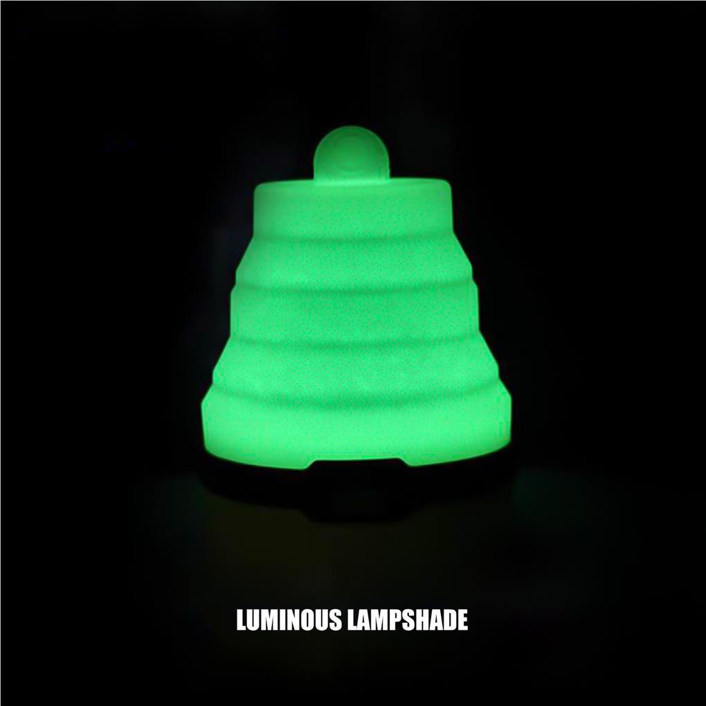 Đèn Cắm Trại Bằng Silicone Chống Thấm Nước Có Thể Sạc Lại Đa Năng Tiện Dụng