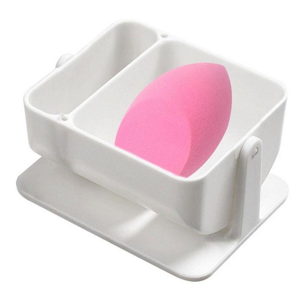 GLENES Giá Đỡ Mút Trang Điểm / Đồ Dùng Hình Trứng Đa Năng Gắn Tường Không Đục Lỗ Siêu Bền Tiện Dụng