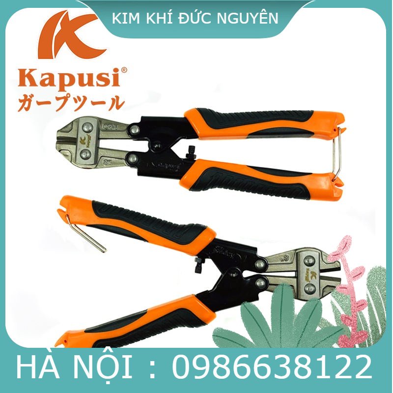 Kìm Cộng Lực Mini Kapusi Japan 8 inch Chất Liệu Thép CRV Cắt Thép kim khí đức nguyên