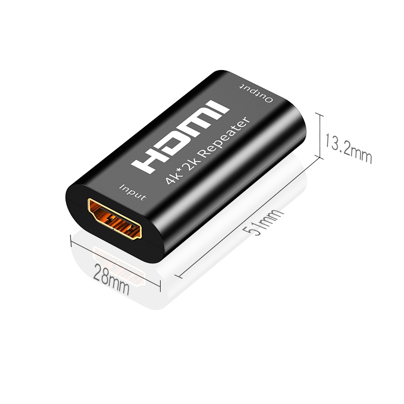 Bộ Khuếch Đại Tín Hiệu HDMI 4K * 2K UHD Sang HDMI V1.4 3D 1080p Cho DVD Laptop HDTV