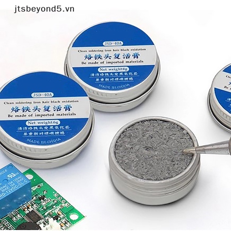 JY Hàn sắt tip tiner Activator tip Cleaner Remover chì miễn phí 6g ..