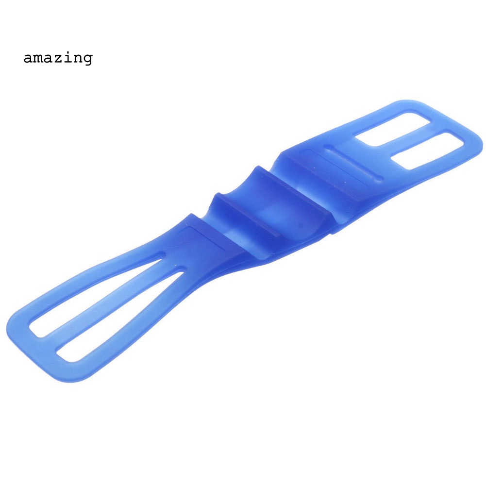 Giá Đỡ Điện Thoại Bằng Silicon Gắn Tay Lái Xe Đạp Tiện Dụng