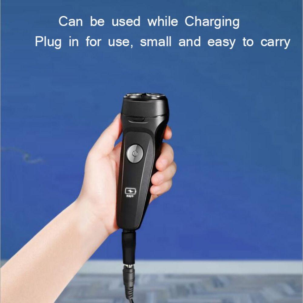 SHOUHOU 1 mét Set 8 Dây Cáp Sạc Máy Cạo Râu 2 Đầu Cắm USB Tiện Dụng