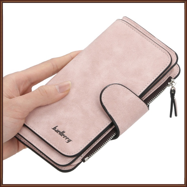 Ví Nữ Dài Cầm Tay Có Khóa Kéo Thời Trang