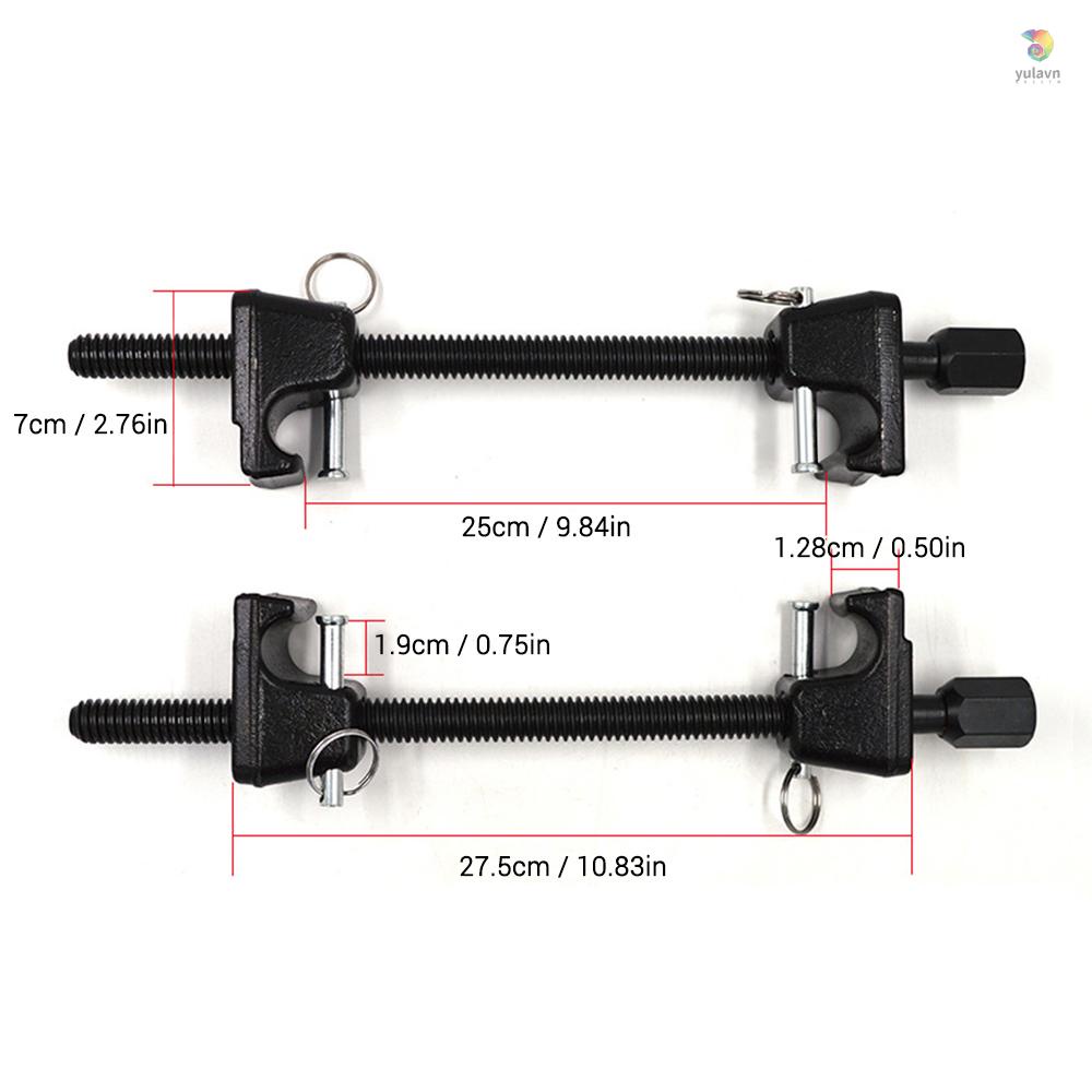 Bộ 2 Dụng Cụ Nén Lò Xo Macpherson Strut Sửa Chữa Tự Động Kèm Hộp Nhựa Thông Dụng