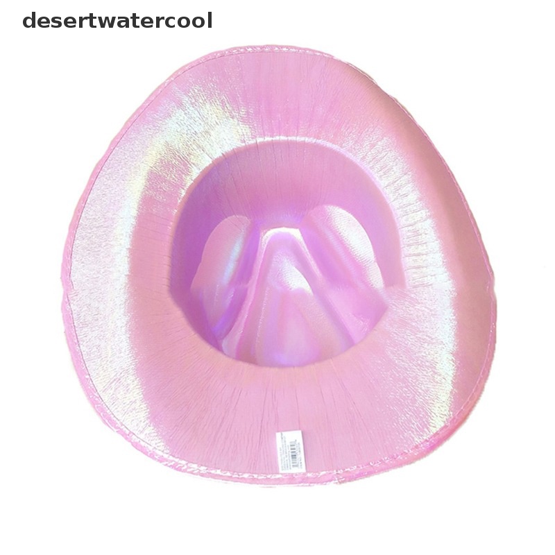 Devn Mũ Cao Bồi Rộng Vành Đính Ngọc Trai Lấp Lánh Ánh Sáng Nhấp Nháy Kiểu Cao Bồi Phương Tây Mart