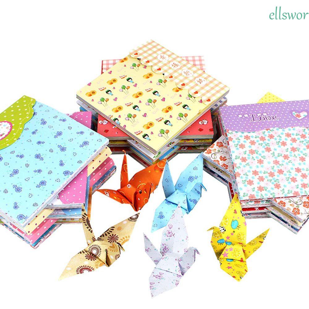Hộp 72 Tờ Giấy Gấp Origami Họa Tiết Hoạt Hình Dễ Thương