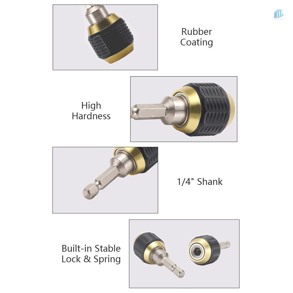 Đầu Nối Mũi Khoan Lục Giác 1 / 4 Inch Tháo Lắp Nhanh Tiện Dụng