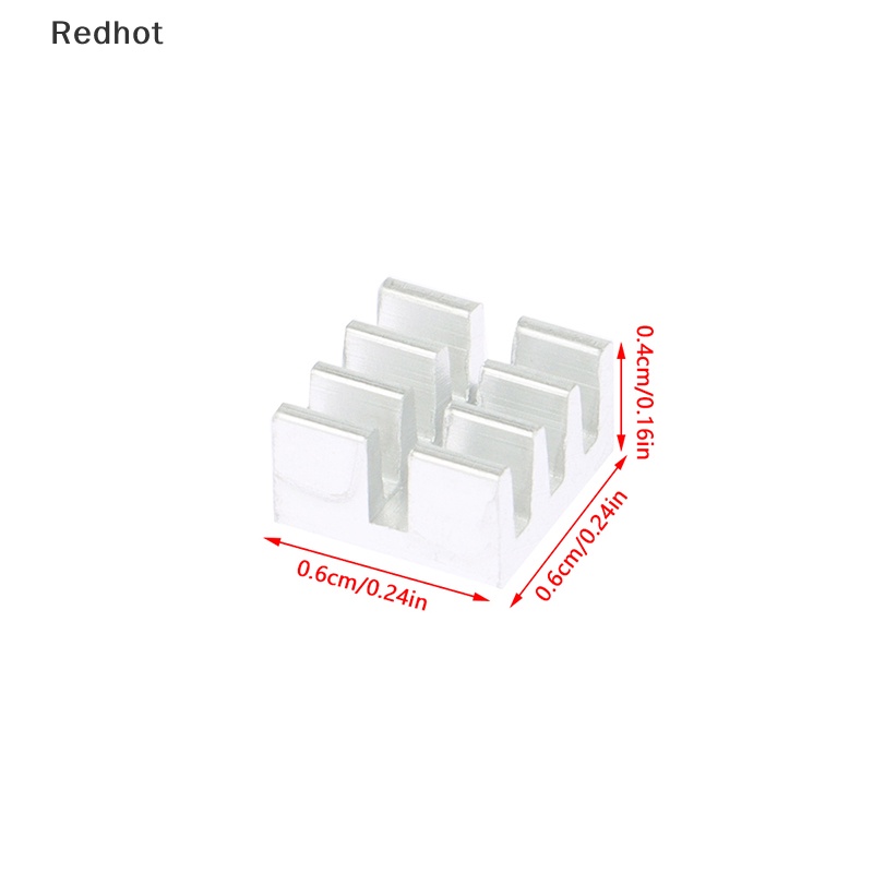 Bộ 20 Chip Tản Nhiệt IC MOS RHS-01 Bằng Nhôm Chất Lượng Cao