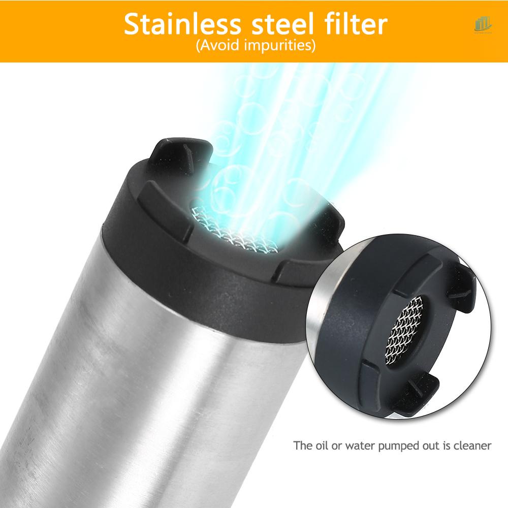 Bơm Nhiên Liệu 38mm DC 12V / 24V Chuyên Dụng