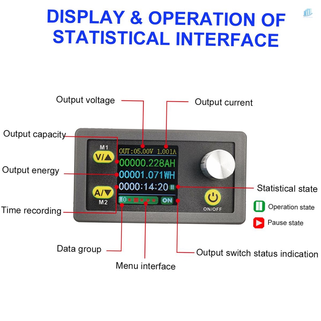 Mô Đun Điều Chỉnh Điện Áp Kỹ Thuật Số 5A 80W DC (s2mwvn) 5A 80W