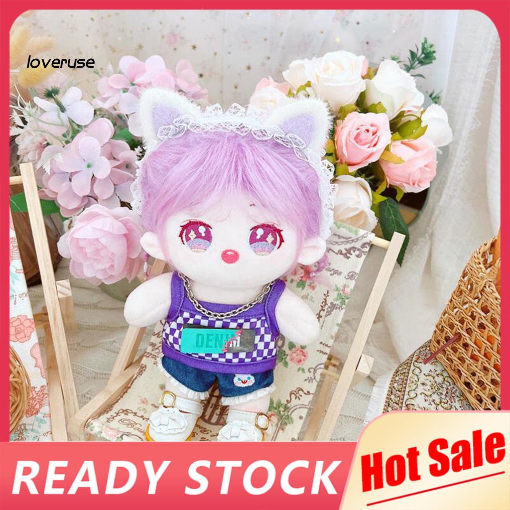 Áo Hai Dây Cotton 20cm Xinh Xắn Cho Búp Bê