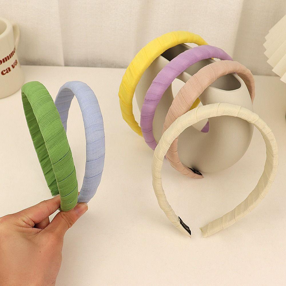 EPOCH Băng Đô Cài Tóc Chống Trượt Màu Kẹo Ngọt Thời Trang Hàn Quốc