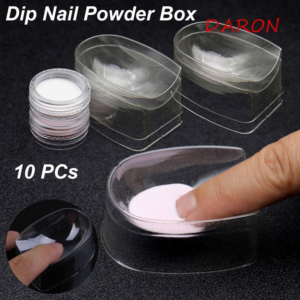 Khay Đựng Bột Làm Móng Tay Trong Suốt Tiện Dụng