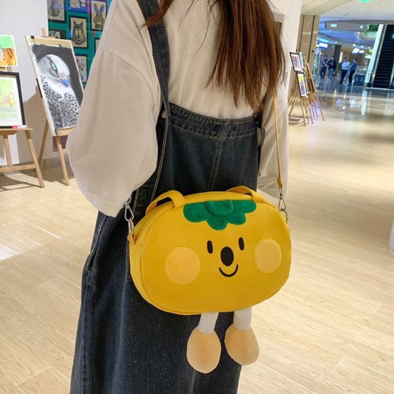 Túi Vải Canvas Đeo Vai Họa Tiết Hoạt Hình Nhật Bản Dễ Thương Dành Cho Nữ