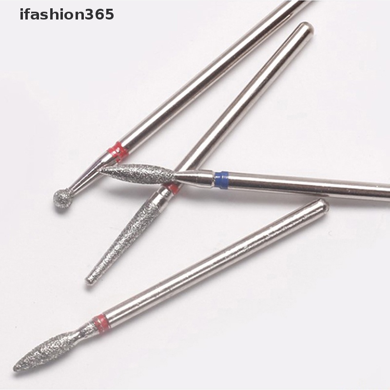 Set 10 Mũi Khoan Kim Cương Chuyên Dụng Cho Máy Mài Móng Tay ifashion365