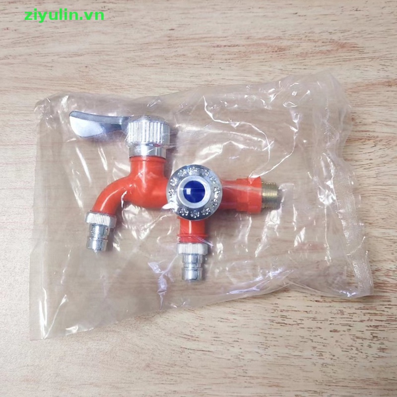 Đầu Nối Vòi Nước Hai Đầu 1 / 2 "Bằng Nhựa ziyulin Thông Dụng Cho Nhà Tắm