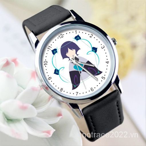 ★Genshin Impact★Đồng Hồ Đeo Tay M Merchandise Scaramouche Scaramouche Phong Cách Giản Dị Chống Thấm Nước Thích Hợp Làm Quà Tặng