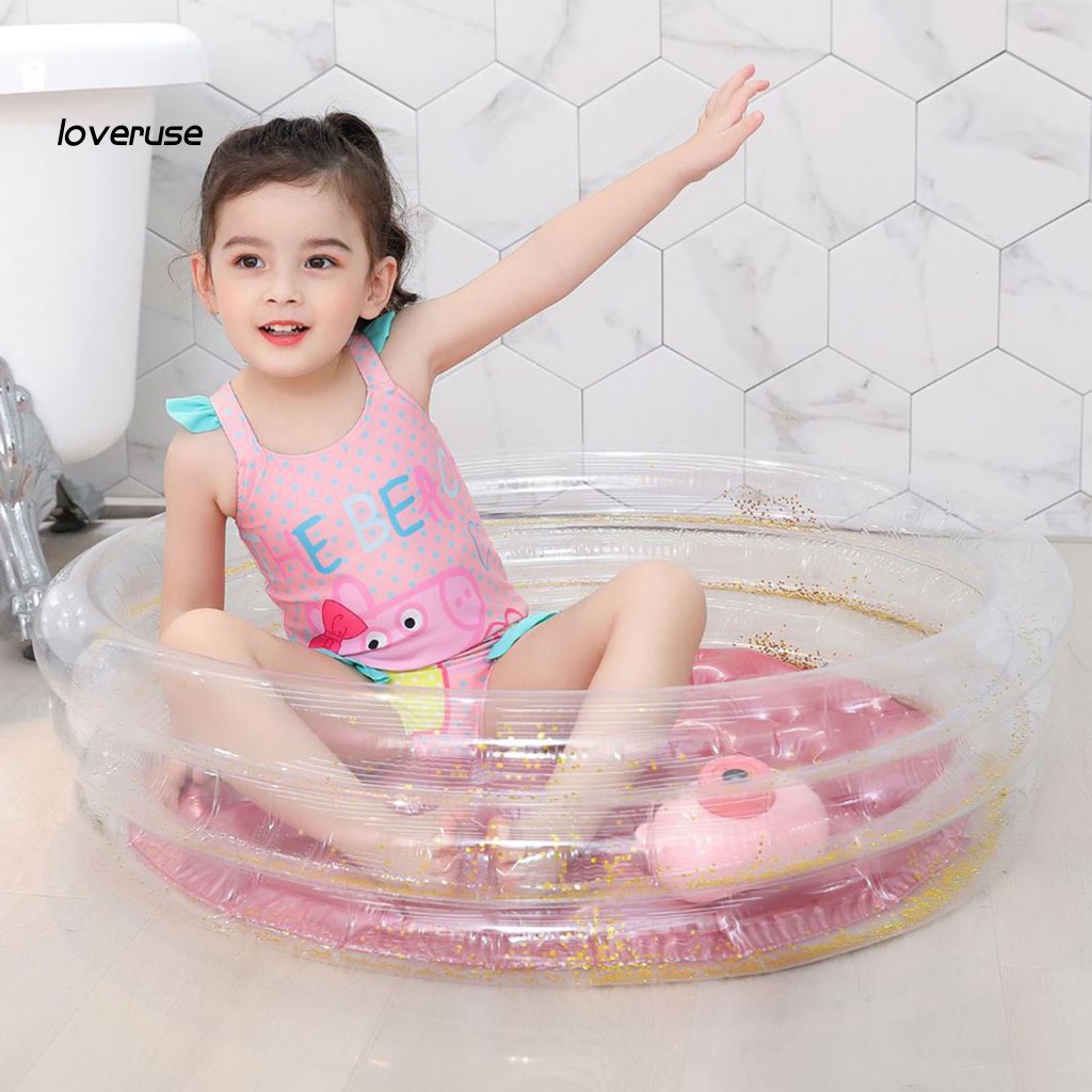 Chậu Tắm Kim Tuyến Lấp Lánh Đa Năng Vui Nhộn Cho Bé