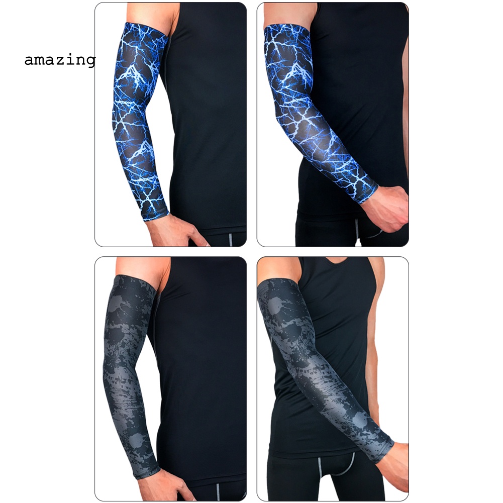 1 Găng Cánh Tay Chống Nắng Tia UV Thoáng Khí Dùng Khi Đạp Xe / Leo Núi