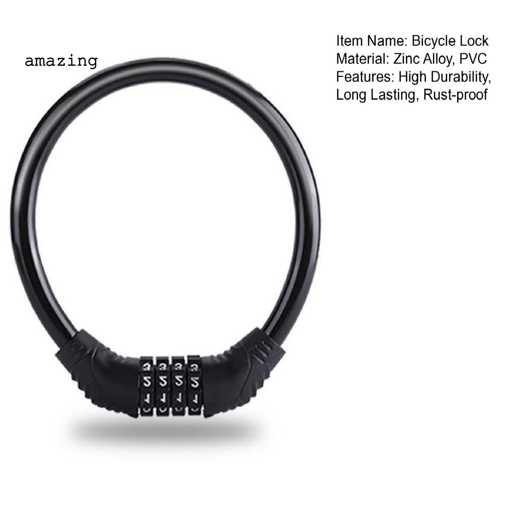 Dây Xích Khóa Xe Đạp Có Mật Khẩu An Toàn