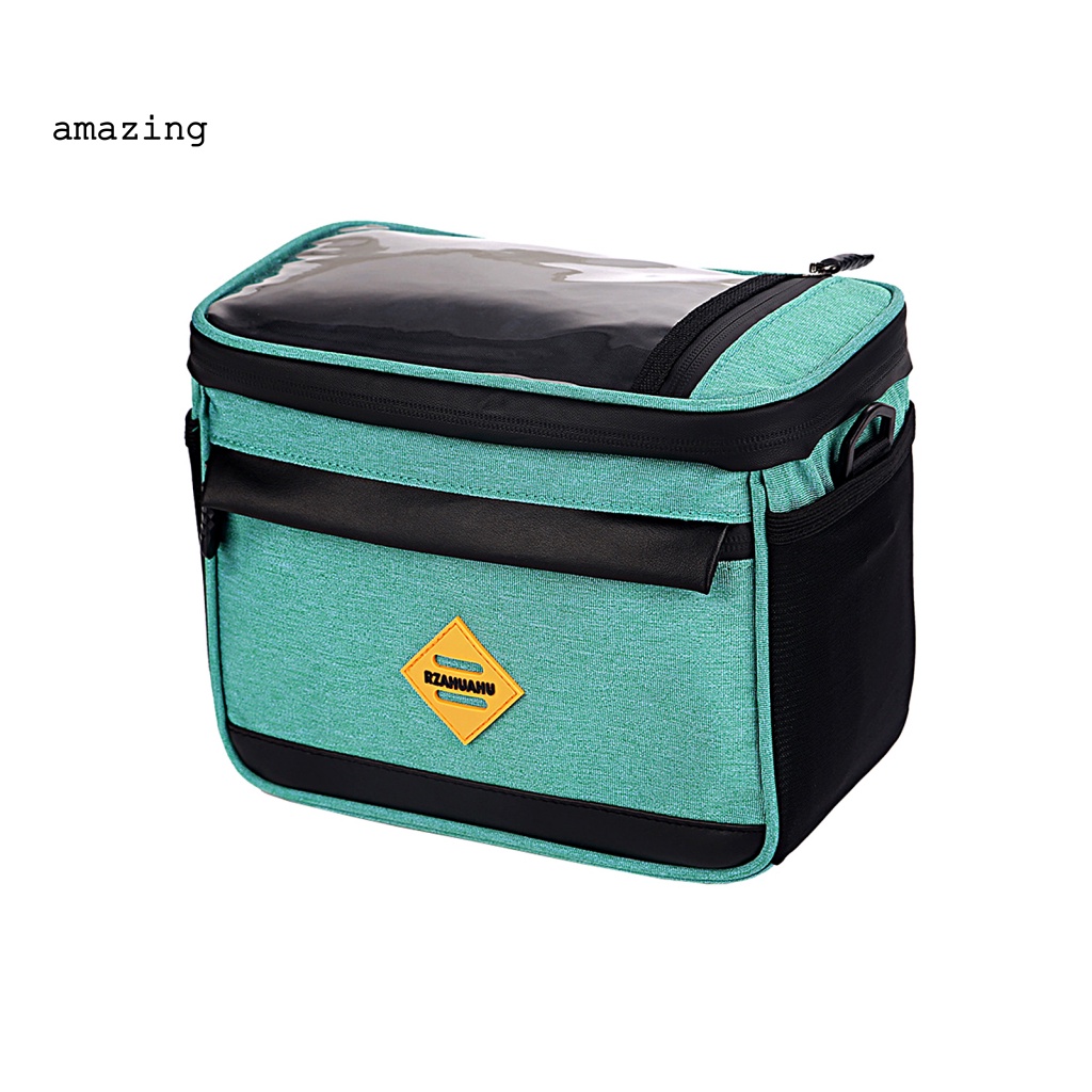 Túi Đựng Điện Thoại Gắn Khung Trước Xe Đạp Chống Ăn Mòn Có Khóa Kéo Tiện Dụng