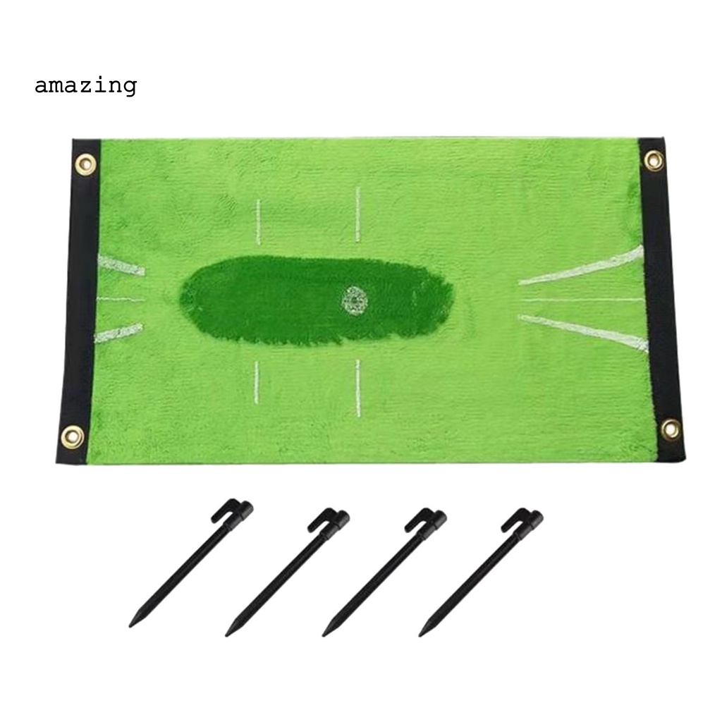 Thảm Nhung Lót Gậy Đánh Golf Di Động Hỗ Trợ Luyện Tập Thể Thao Ngoài Trời