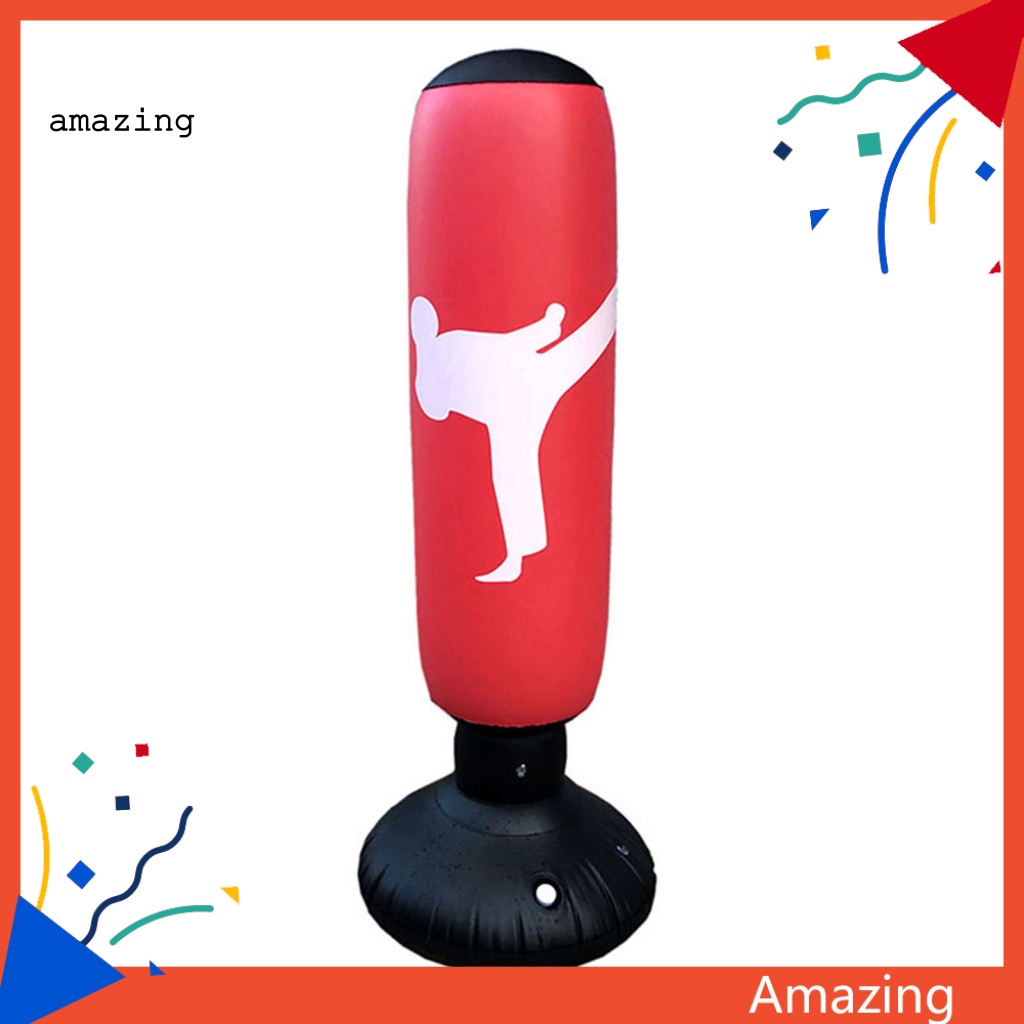 Bao Cát Bơm Hơi 63 Inch Tập Luyện Đấm Bốc / Karate / Taekwondo Cho Trẻ Em / Người Lớn