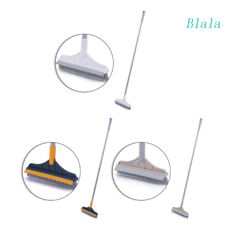 Bàn Chải Lông Cứng Cán Dài 2 Trong 1 Vệ Sinh Sàn Nhà Tắm