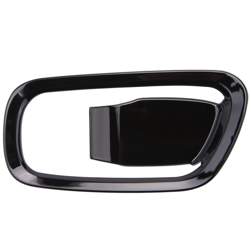 4 cái cho Tay nắm cửa bên trong MỚI Trang trí nắp bát cho Honda HRV XRV XR-V HR-V 2022-20 2023 Màu đen bóng